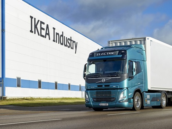 IKEA, Volvo Trucks and Raben Group partner to accelerate zero-emission transport in Poland